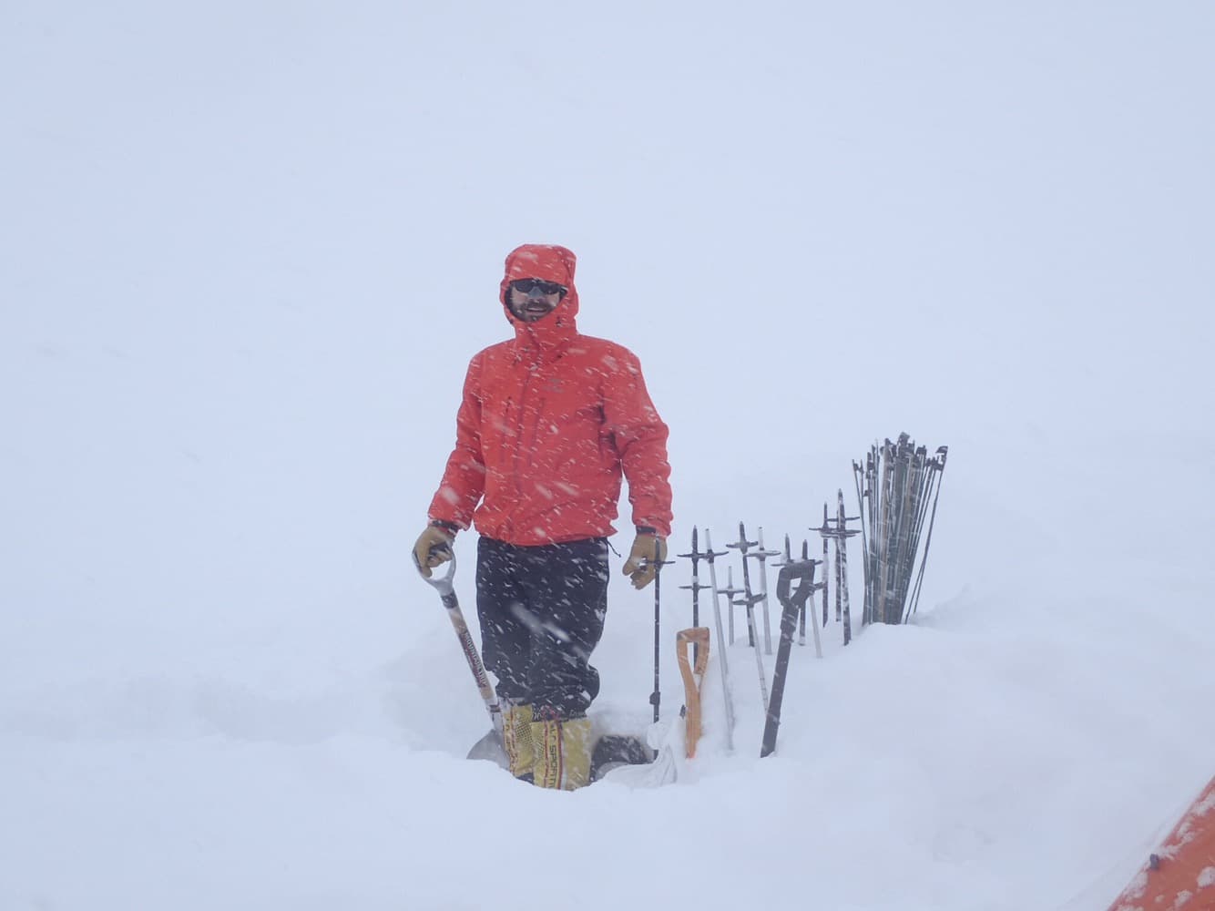 Exped Day 5: snowed into camp