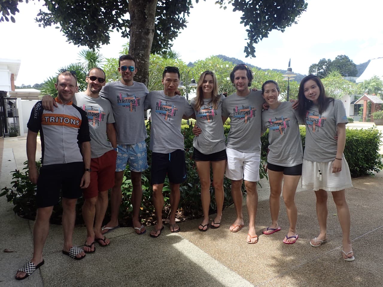 Tritons Triathlon Camp in Paradise